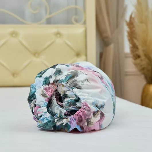 Простирадла на резiнцi Мелодія, квіти, Колір: Квіти, Довжина: 200см, Ширина: 90см, зображення 10