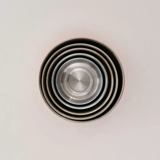 Набор судочков с крышками Домашние Премиум, стальные, Цвет: Серебро , изображение 4