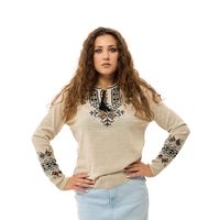 Кофта-вишиванка Мері молочна LP, зображення 2