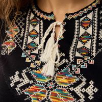 Кофта-вишиванка Мері чорна LP, зображення 3