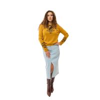 Кофта-вишиванка Мері жовта LP, зображення 4