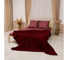 Комплект для спальни Теплый Шепот, Цвет: Бордовый , Размер: 1 спальный 