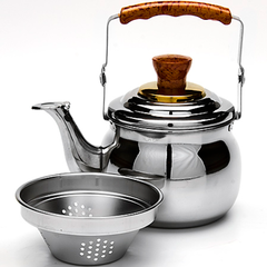 Чайник-заварник металевий зі свистком Mayer Boch MB-23509