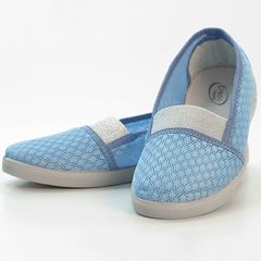 Сліпони Заріна Блакитні, Колір:  Блакитний, Розмір: 36