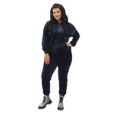 Костюм Рамуелла, синий на молнии, Цвет: Синий, Дизайн: На молнии , Размер: 48