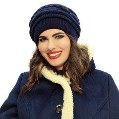 Шапка Гретта, синий, Цвет: Синий