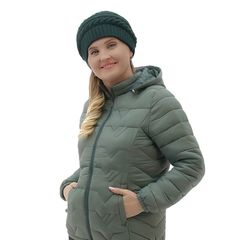 Шапка Гретта, темно-зеленая, Цвет: Темно-зеленый 