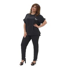 ​Костюм Луанна, черный, Цвет: Черный, Размер: 48