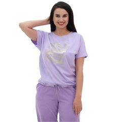 Туника Тропикана, лавандовая, Цвет: Лавандовый, Размер: L