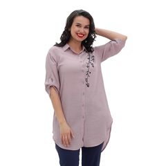 Блуза Майлі, пудрова, Колір: Пудровий , Розмір: S