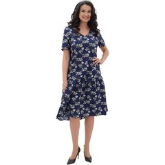 Платье Манифик, синее, Цвет: Синий, Размер: M