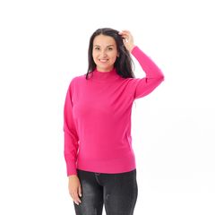 Гольф Сюзанна, воротник стойка, малиновый, Цвет: Малиновый , Размер: 46-52