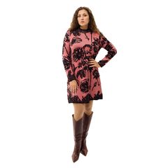 Платье Идеал, розовое, Цвет: Розовый , Размер: 48-54