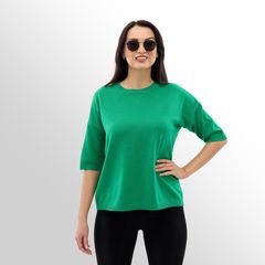 Джемпер Меланія, зелений, Колір:  Зелений, Розмір: 46