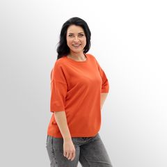 Джемпер Меланія, помаранчевий, Колір: Помаранчевий, Розмір: 46