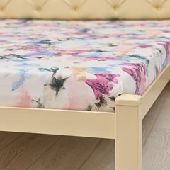 Простыни на резинке Мелодия, цветы, Цвет: Цветы , Длина: 200см, Ширина: 90см