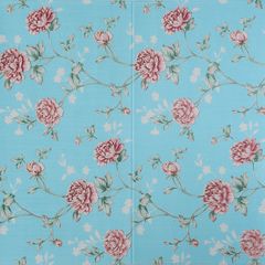 Интерьерные 3Д панели Эстель, голубая, цветы, Дизайн: Голубая, цветы 