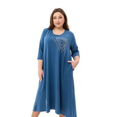 Сукня Сафіра джинс, Колір: Джинс , Розмір: 56