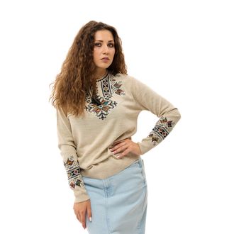 Кофта-вишиванка Мері молочна LP