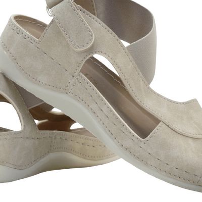 Босоніжки Шик, бежеві, Колір: Бежевий , Розмір: 36, зображення 2