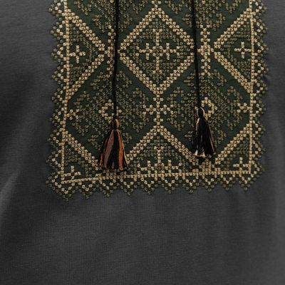 Колекція вишиванок Зелений, Колір:  Зелений, Розмір: 42, зображення 5