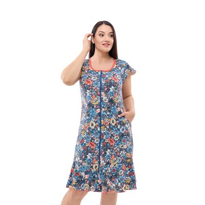 Халат Магія Квітів, теракотовий, Колір: Теракотовий, Розмір: L, зображення 4