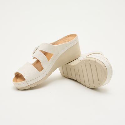 Босоніжки Пенелопа, білі, Колір: Білий, Розмір: 35, зображення 3