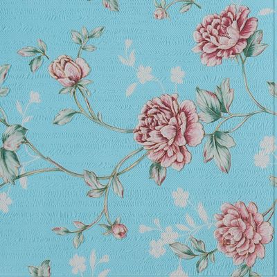 Інтер'єрні 3Д панелі Естель, блакитна, квіти, Дизайн: Блакитна, квіти , зображення 2