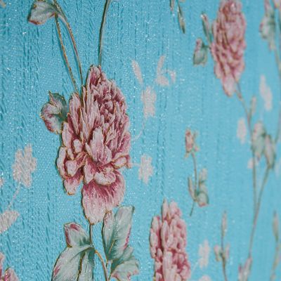 Інтер'єрні 3Д панелі Естель, блакитна, квіти, Дизайн: Блакитна, квіти , зображення 5