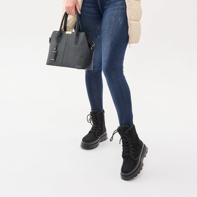 Ботинки Алика, замша, Дизайн: Замша , Размер обуви : 36, изображение 4