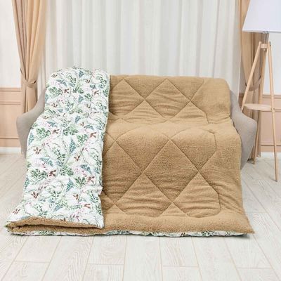 Ковдра Зимовий вальс Квіти, Колір: Квіти, Розмір: 1 спальне , зображення 11