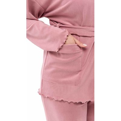 Домашній костюм Пані, пудровий, Колір: Пудровий , Розмір: 38-40, зображення 3