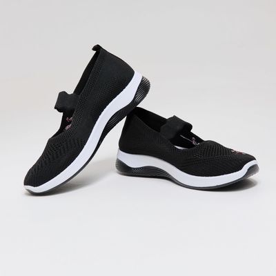 Слипоны Сакура, черные, Цвет: Черный, Размер обуви : 36, изображение 5