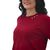 Коллекция джемперов Мариель, бордовый, рукав 3/4, Цвет: Бордовый , Дизайн: Рукав 3/4, Размер: 54, изображение 2