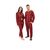 Домашній костюм Роял, червоний, Колір: Червоний, Розмір: 46, зображення 4