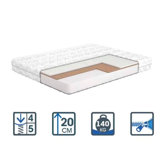 Матрац Arlon / Арлон, Довжина: 190см, Ширина: 120см