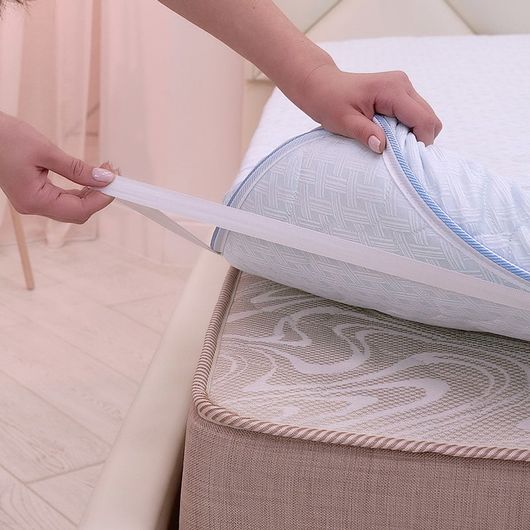 Матрац-топер Каспер ОртоЛайт, Висота матраца: 4 см, Довжина: 190см, Ширина: 70см, зображення 7