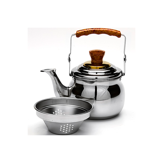 Чайник-заварник  металлический со свистком Mayer Boch MB-23509