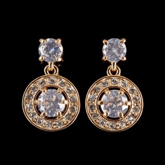 Сережки Королева в золоті, зображення 2