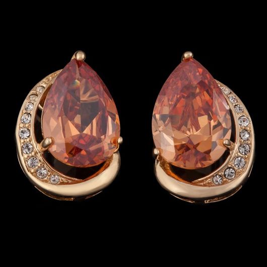 Сережки Золотий Топаз, зображення 2