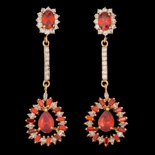 Сережки Красуня в золоті, зображення 2