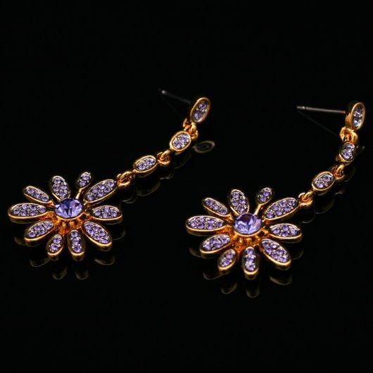 Серьги Рококо Топаз, изображение 2