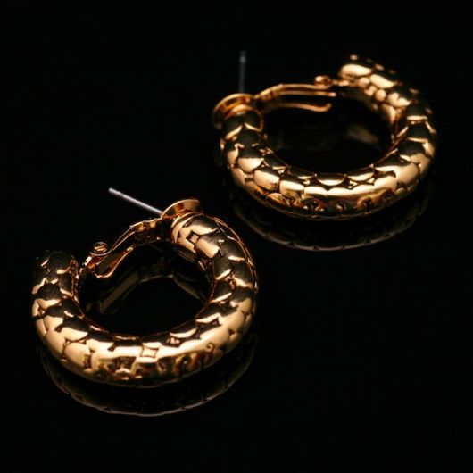 Сережки Золотий Пітон, зображення 2