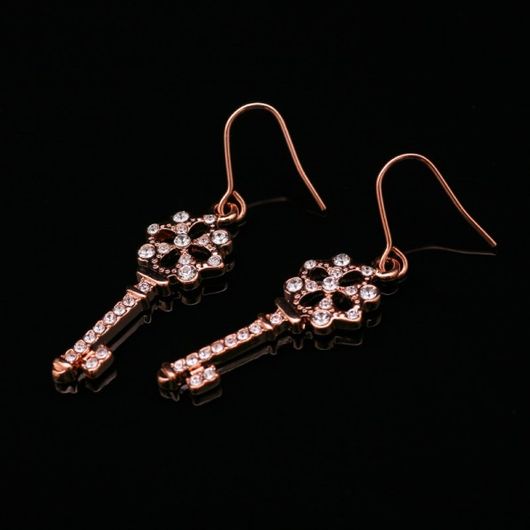 Серьги Золотой Ключик, изображение 2