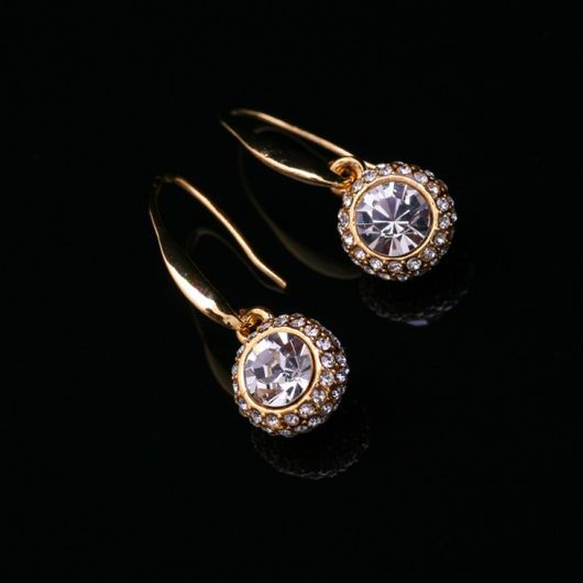 Серьги Алмазные Шары-Счастье-Гранд, изображение 2