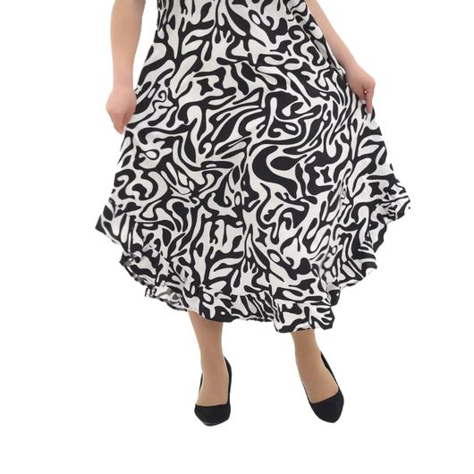 Платье Роберта зебра, Цвет: Зебра , Размер: 50, изображение 2