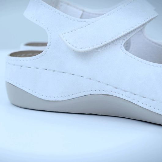 Босоножки Эвита Белые, Цвет: Белый, Размер: 41, изображение 2