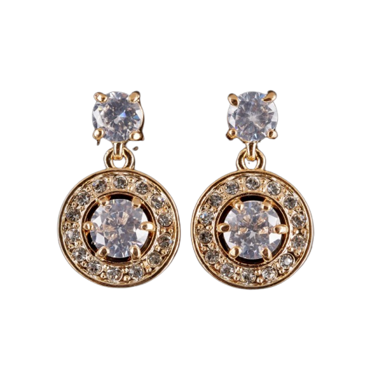 Сережки Королева в золоті