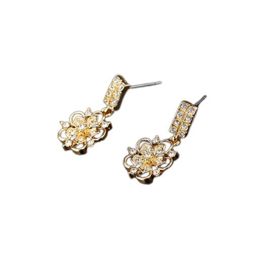 Серьги Утренний Цветок