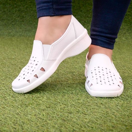 Туфли Елизавета Белые, Цвет: Белый, Размер: 41, изображение 2